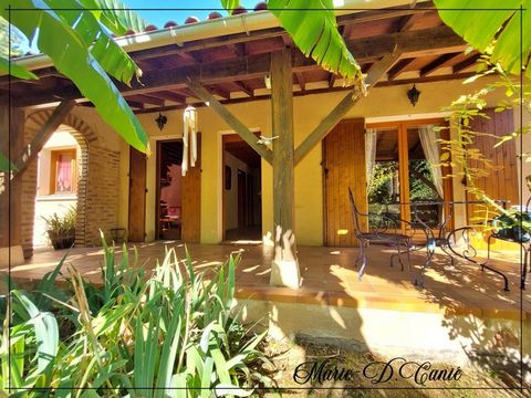 Maison de trois chambres + sous sol aménageable en rez-de-jardin sur 7400m² de jardin