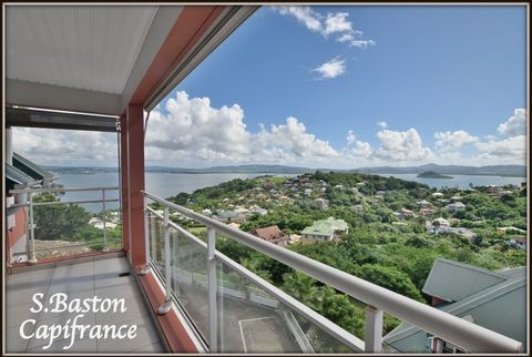 LES TROIS ILETS - EXCEPTIONNEL - T4 de 80,65m2 hab (104,42m2) - Vue Mer - Garage - Cave - Dpt Martinique (972), appartement à vendre