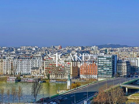 Appartement 4 pièces vue Seine, étage élevé