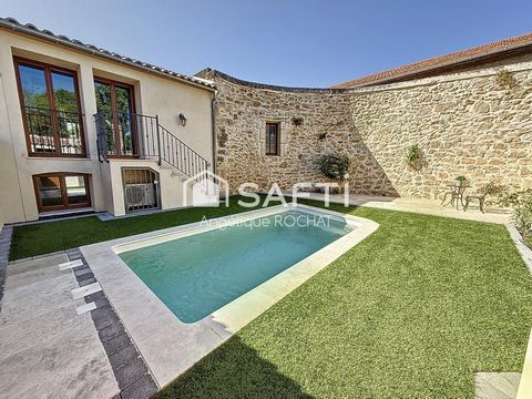 Un appartement haut gamme avec 2 chambres un garage et un jardin piscine sans vis à vis