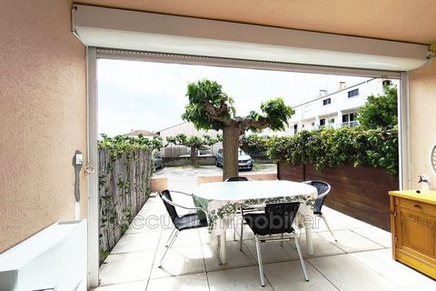 Rez-de-jardin Le Grau-du-Roi Le boucanet, Rez-de-jardin de 1 pièce 25 m² Achat Référence 649V1389A - Mandat 3226