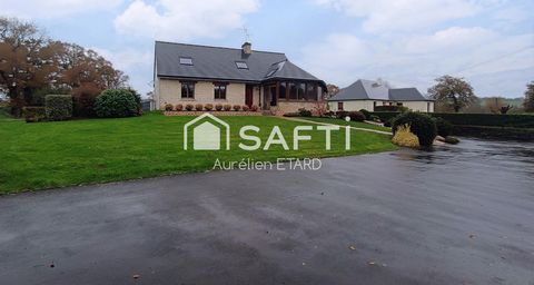 Maison familiale de 154m² à la Lande d'Airou - Terrain arboré, dépendance et SPA