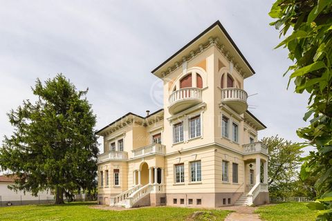 Splendida villa Liberty sulle colline dell'Alto Monferrato, patrimonio UNESCO. La 