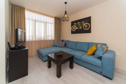 Beautiful one bedroom apartment suitable for 4 in a nice area in Plovdiv. This place offers a quite and relaxing stay for you and your family or friends out of the loud city centre, but yet close enough, so you can visit it every time you want to hav...