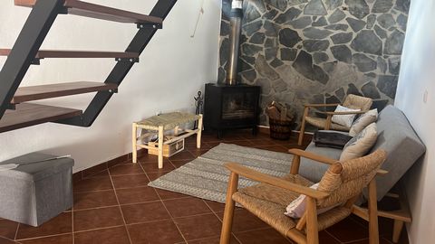 House with two bedrooms, a bathroom and well-equipped kitchen. One of the bedrooms has a double bed and the other has two single beds. There is also a sofa bed in the living room. The house is a typical Alentejo house, decorated in a sober and charmi...