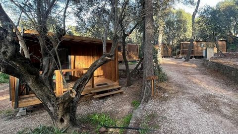 Whether you are looking for a lucrative investment or a quiet refuge, this charming 20m² wooden chalet is a real cocoon, located in a family campsite with 38 pitches with swimming pool and pétanque court. It benefits from a functional layout, kitchen...