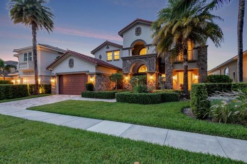 Tucked away in the peaceful enclave of The Preserve, the gorgeous estate at 1717 Hemingway Drive in Juno Beach immediately grabs the eye with its European stone cladding and further impresses once inside. Comprising 7 bedrooms, 4.2 baths, and 6,315 t...
