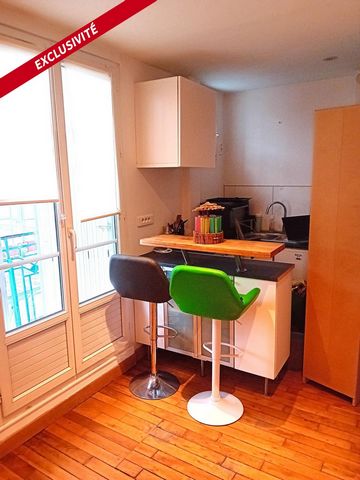 Joli studio de 22,67m², situé à seulement 8mn du RER A de Neuilly Plaisance, dans une résidence au calme de 1930, rénové; en très bon état. Comprenant une entrée avec placard, une cuisine américaine équipée, un très bel espace de vie, un balcon coté ...