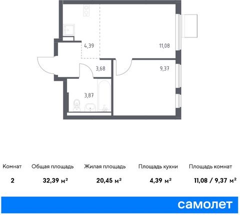 Продается 1-комн. квартира с отделкой. Квартира расположена на 9 этаже 17 этажного монолитного дома (Корпус 6.2, Секция 2) в ЖК «Горки Парк» от группы «Самолет». В стоимость квартиры включены опции: чистовая отделка. «Горки Парк» - это новый жилой ко...
