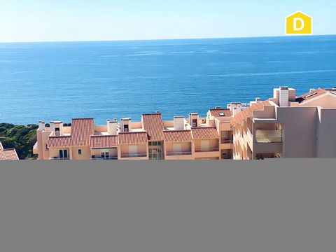 1 bedroom +1 apartment with parking and sea view - Sao Martinho do Porto Located in a quiet condominium, with a privileged view over the ocean and at the same time just a short distance from the calm waters of the bay/beach, as well as the shops and ...