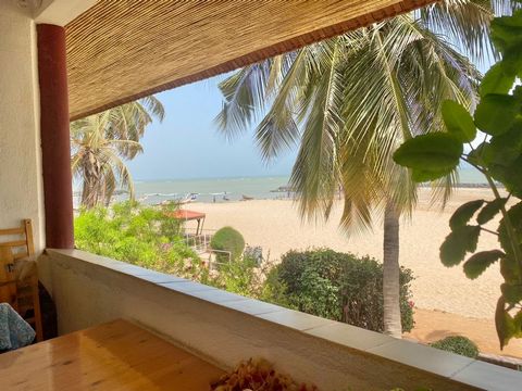 Charming apartment of 174 m² of living space with sea view located in the center of Saly in a small residence with direct access to the beach, close to amenities and next to Carrefour market. On 2 levels, composed of 2 bedrooms, 2 bathrooms, 2 guest ...