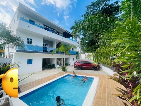 A modern apartment just minutes from the beautiful beach, offering 2 bedrooms, 2 bathrooms, spacious living room, laundry area, private parking and swimming pool. Excellent choice for living or investment. Contact us now! Features: - Dining Room - Po...