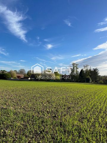 Terrain de 1000 m2 en vallée de Somme proximité de Nesle