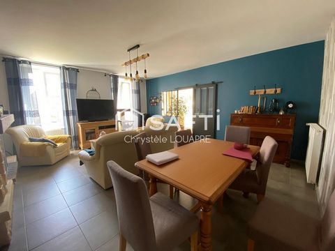 Maison charentaise 137m² sur sous sol 68m² : 3 chambres 1 bureau