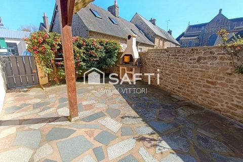 Maison de ville, 4 chambres, bureau, garage, courette