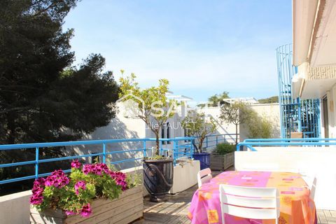 Rare sur boulouris, résidence au calme