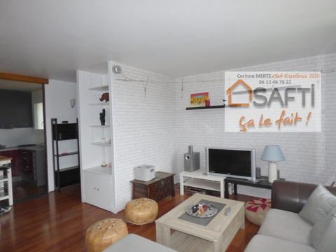 BEL APPARTEMENT AVEC DES BEAUX VOLUMES VENDU LOUE ET MEUBLE !