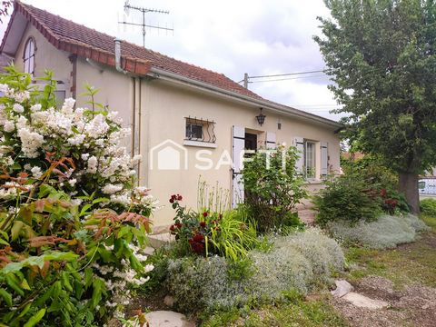 Maison 2 chambres, garage et beau terrain