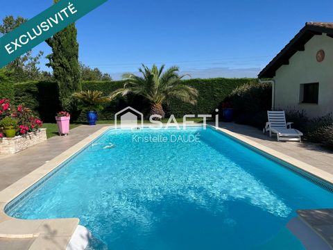 Secteur calme et résidentiel, piscine, et deux dépendances