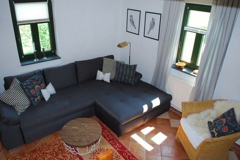 This spacious apartment in Dargun has 3 bedrooms and is perfect for a group or a family of 5 members. It has shared swimming pool, terrace, and barbecue to make the holiday a relaxing one. The tourist information centre is close as 4 km from the apar...