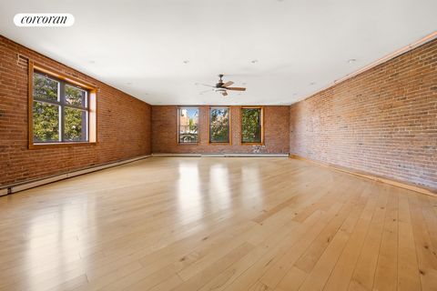 Dream come true loft! This 2,200 sq. ft. unique space is located at 93 Lexington Avenue, a 5-unit walk-up boutique pre-war cooperative loft building. Currently set up as an open layout, this spacious and versatile unit can be turned into a one-of-a-k...