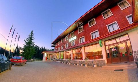 NO COMMISSION FROM THE BUYER! Rimex Imoti is pleased to present a 3-star hotel complex in the center of Pamporovo resort, among the picturesque scenery of the Rhodope Mountains, located at 1650 m altitude. The complex consists of a hotel, a restauran...