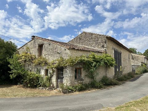 Superb opportunity to acquire a group of very attractive white limestone stone buildings just ripe for renovation and conversion (subject to the necessary consents). Situated in the heart of a small hamlet it is surrounded by ancient woodland, orchar...