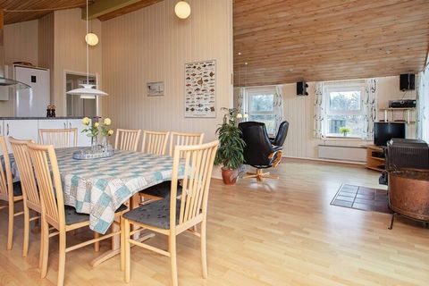 In Klitmøller you will find this classic cottage with sauna. The cottage was built in 1988 and fully modernized in 2011. In the modern furnished and bright living room there is wireless internet and a good wood stove. TV with satellite dish. The open...