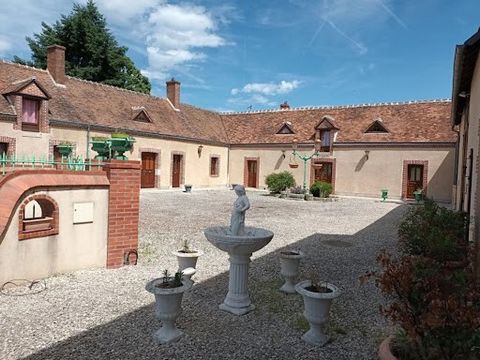 45600 - SULLY SUR LOIRE- Catherine PESERICO presents a renovated farmhouse. This property offers you the possibility to enjoy 2 separate dwellings: 2 entrances, 2 fitted kitchens, bathroom, a beautiful bread oven, 2 living rooms, 3 bedrooms, 2 office...
