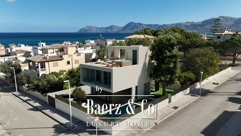 Indulge in the grandeur of modern living with this new gem nestled in the stunning landscapes of Son Serra de Marina. Exclusivity meets elegance in this 323 m² four-level residence that promises breathtaking views of the crystalline sea and the majes...