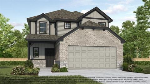 LONG LAKE NEW CONSTRUCTION - Welcome home to 3807 Blue Grama Grass Drive located in the community of Grand Oaks and zoned to Cypress-Fairbanks ISD. This floor plan features 4 bedrooms, 3 full baths, 1 half bath, and an attached 2-car garage. This pro...