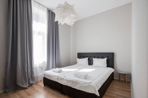 Enjoy a stylish experience at this centrally-located place. This modern 2BD flat is located next to the Women's Market. It offers a stay in the heart of Sofia, combining a simple design with modern amenities. Unwind in the inviting living area, enjoy...