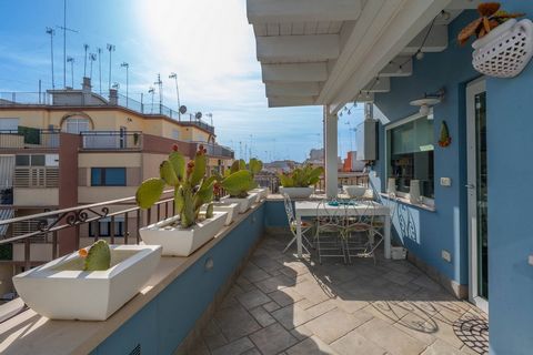 PUGLIA - BARLETTA - VIA SAN FRANCESCO D'ASSISI In Barletta, in the served area, we offer the sale of a splendid apartment on two levels, third and fourth floor, recently renovated. On the third floor, the entrance leads to the sleeping area. This are...