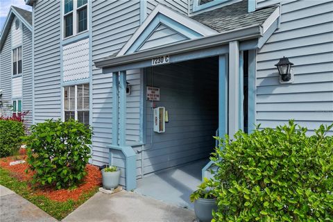 Indulge in the tranquility of waterfront living in this second-story 2-bedroom, 2-bathroom condominium, which offers panoramic views of the lagoon/estuary, community pool, and front-row seats to captivating rocket launches. This move-in ready home tr...