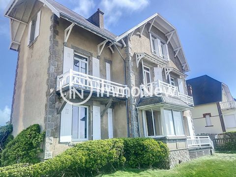 IMMONEW presents this house in JULLOUVILLE from the beginning of the XXth in SEA FRONT composed of: On the ground floor: entrance, kitchen, dining room with bow window, living room, veranda, laundry room, wc. On the first floor: landing, 3 bedrooms, ...