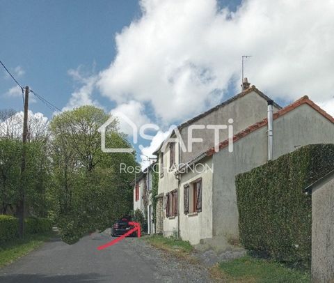 House currently comprising: 1 kitchen, 1 WC, 1 shower room, 1 living room, 1 cellar, 1 small detached garden. Semi-detached on each side. First floor: 2 bedrooms, landing Needs complete renovation Provisions: windows, insulation, complete renovation ...
