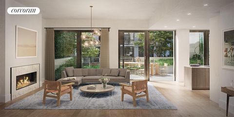 Designed by COOKFOX Architects and encompassing two floors, TH1 offers 2,908 SF interior and 621 SF of outdoor space. This four-bedroom, three and a half-bathroom duplex townhouse has northern and southern views, as well as floor-to-ceiling windows. ...