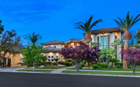 Welcome to this stunning modern home located in the coveted gated community of Las Vegas, Nevada. With an area of 20,558 square feet on a lot of 1.25 acres, this residence offers a perfect combination of contemporary elegance and luxury amenities. If...