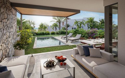 Investera i det exceptionella med denna lägenhet på bottenvåningen i Mauritius. 3 sovrum, elegant inredning, balkong med panoramautsikt. Njut av en privat trädgård och pool, med tillgång till tjänsterna på Maradiva Villas Resort & Spa. En sällsynt mö...