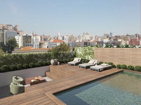 Flat with living / dining room with fully equipped open kitchen, two suites, guest toilet, storage room and two parking spaces. Located just a few meters from Avenida de Berna, we have 'Uptown Residence,' which offers the opportunity to experience th...