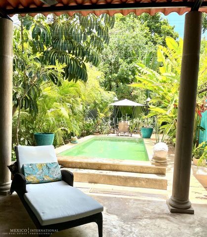 Oasis Retreat Serene Convenience Relaxation Tranquil Oasis in Downtown Merida 2 Bedroom House with Swimming Pool Welcome to your serene retreat nestled in the heart of Downtown Merida s charming Santiago area. This tranquil haven offers a perfect ble...