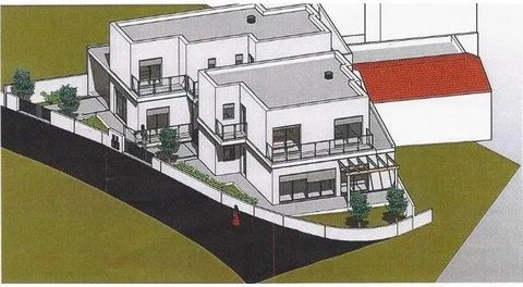 Plot of land with 446 m2 in Boavista (Silveira), with approved architectural project, for construction of 2 villas.