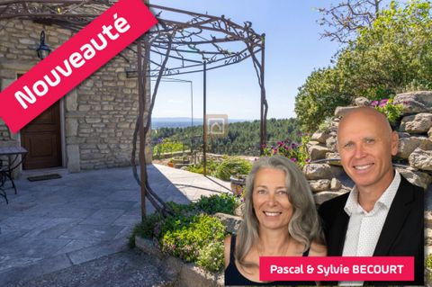 Pascal et Sylvie BECOURT vous proposent cette opportunité à ne pas manquer. RARE et EXCEPTIONNELLE: Magnifique maison en pierres construite en 2010 avec des matériaux de qualité sur une parcelle de 600 m2 offrant une vue à 360 degrés sur les hauteurs...