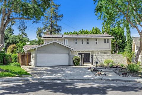 Welcome to 1295 Albion Court Sunnyvale, a spacious 5-bedroom 3.5- bathroom home nestled on a serene cul de sac just a stones throw from the Los Altos border. Boasting 2,732 sq. ft of living space on a generous 7,841 sq. ft lot, this home has been tas...