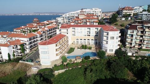 We offer for sale a one-bedroom apartment with a view of the sea and the pool in the 
