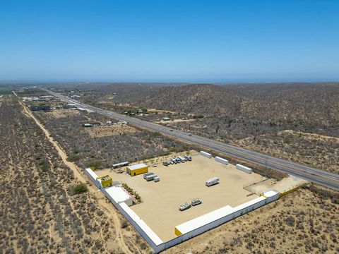 Welcome to Pacifico Storage. Pacifico Storage contains 63 storage units located right on the highway from Todos Santos to La Paz. This gem of a property comes with a profitable storage business making a substancial yearly profit with potential to gro...