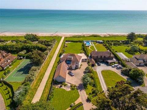 BREATH-TAKING, EXPANSIVE SEA VIEWS. If you are looking for a waterfront family home with jaw-dropping sea views, your search stops right here. From the moment you step into the first-floor sitting room, you are treated to a mesmerizing, wide-open se...