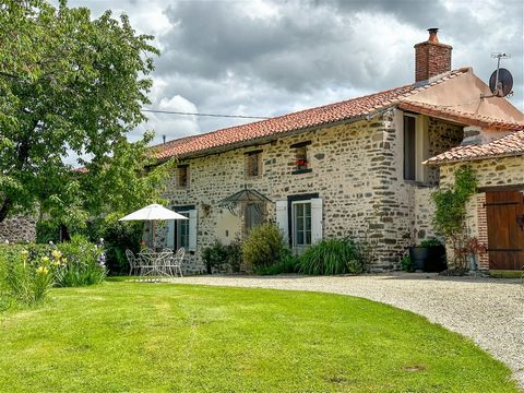 Come and discover this lovely stone property, built as part of the local Château around the 18th century, located in a quiet spot of the Limousin with beautiful views. Walking through the gates of this property, you’re greeted with its gorgeous stone...