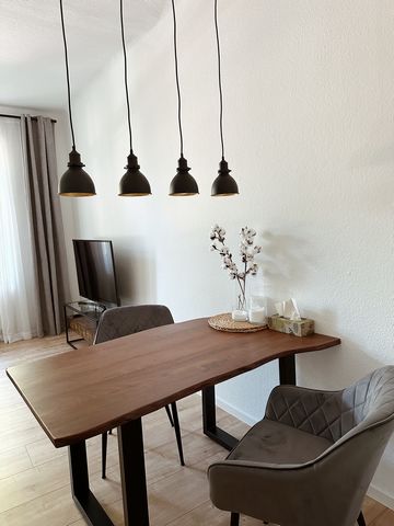 Beautiful Scandinavian-style apartment located in the Cotta (Löbtau) area. This two-bedroom apartment features modern design and high-end finishes. - Dishwasher, washing machine, and oven, - Stocked with all necessary utensils and cookware, - A large...