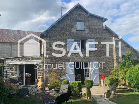 Maison en pierre sans vis-à-vis à 20 min d’Alençon